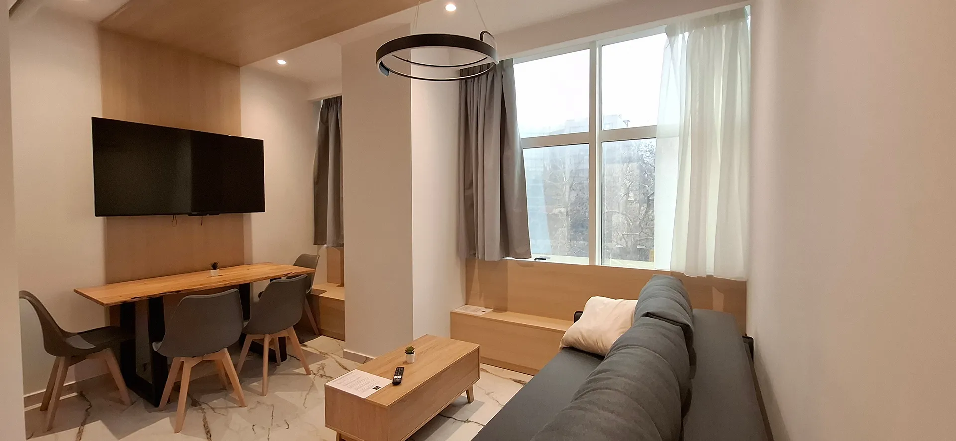 Tiara Holidays - Ilion Apartments -  Deluxe Apartment - living room